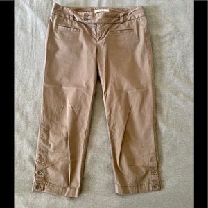 Cute Capris with Buttons, Sz 4P